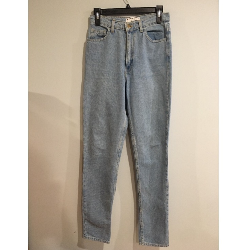 American Apparel High Waisted Jeans