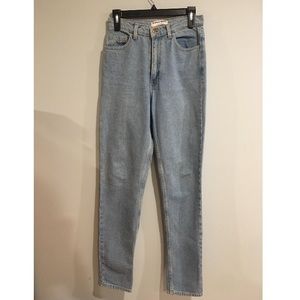 American Apparel High Waisted Jeans