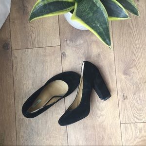 Urban Outfitters Kimchi Blue Chunky Black Heels