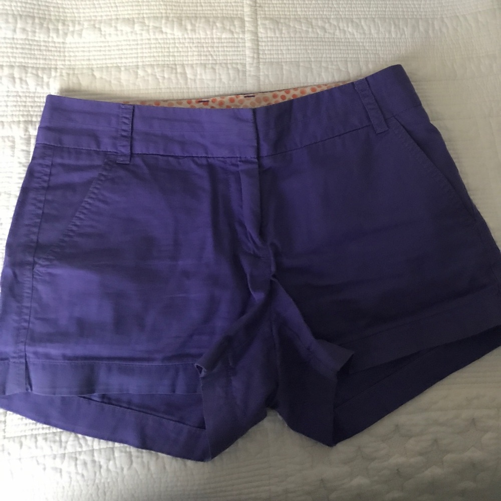 JCrew Chino purple NWOT