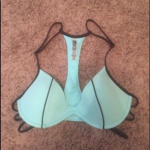 Victorias Secret Pink Pushup Razor-Back Bikini Top