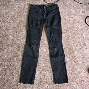 American eagle destroyed skinny jeans