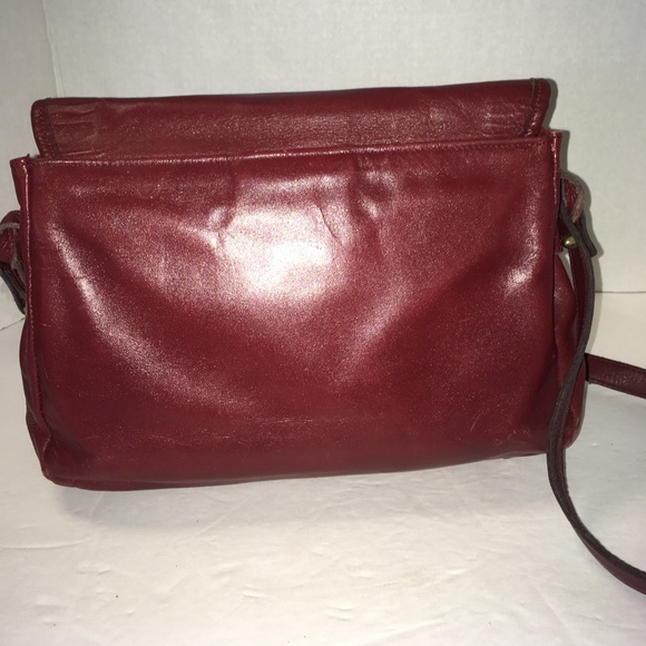 Etienne Aigner Shoulder Bag Purse w/ Brass "A" - Picture 4 of 7