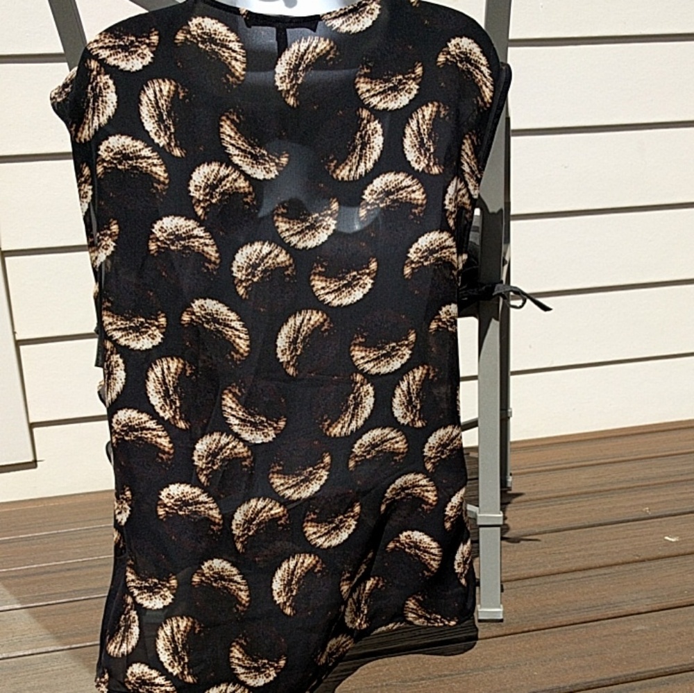 4th of July!! Halston Heritage Fireworks Top Small - Picture 2 of 4
