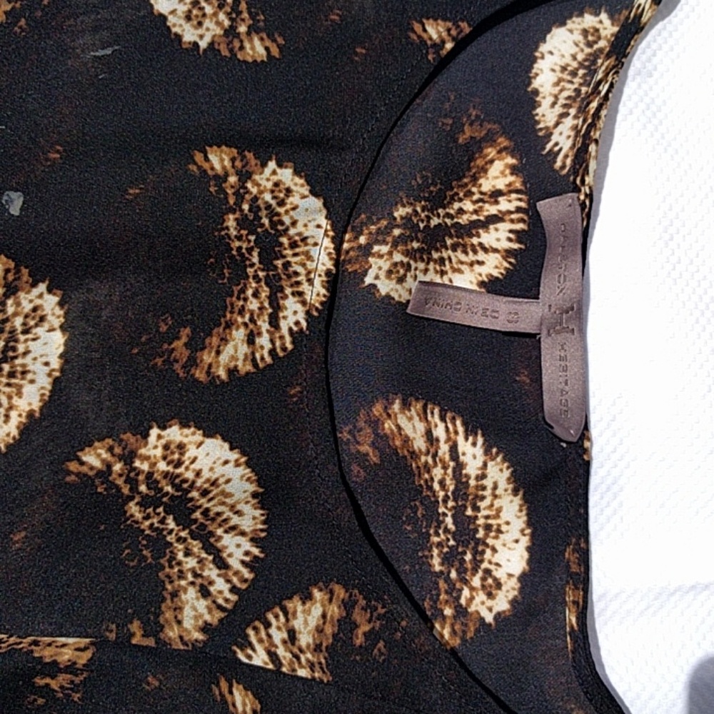 4th of July!! Halston Heritage Fireworks Top Small - Picture 3 of 4