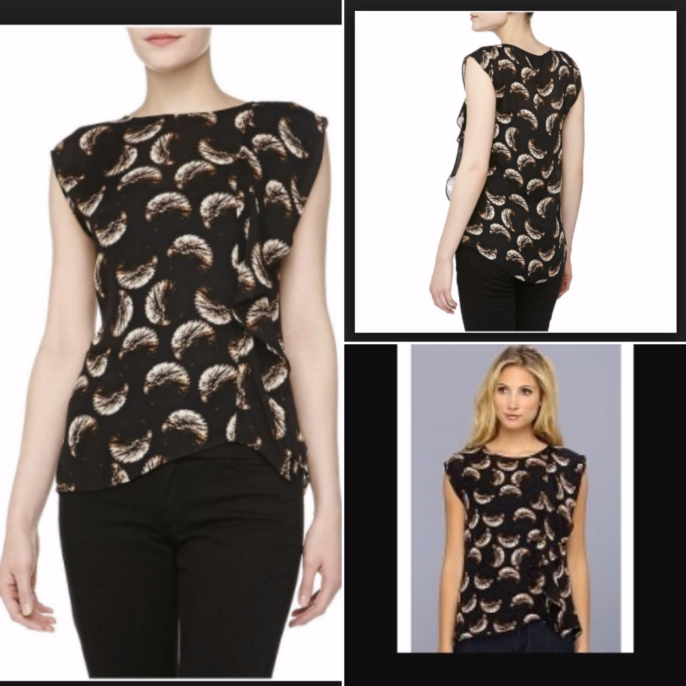 4th of July!! Halston Heritage Fireworks Top Small