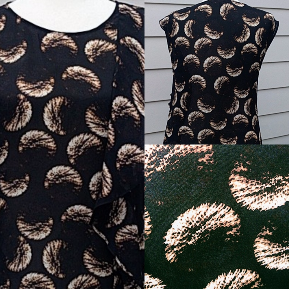 4th of July!! Halston Heritage Fireworks Top Small - Picture 4 of 4