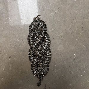 Stella Dot Petra Bracelet Crystal Statement Prom