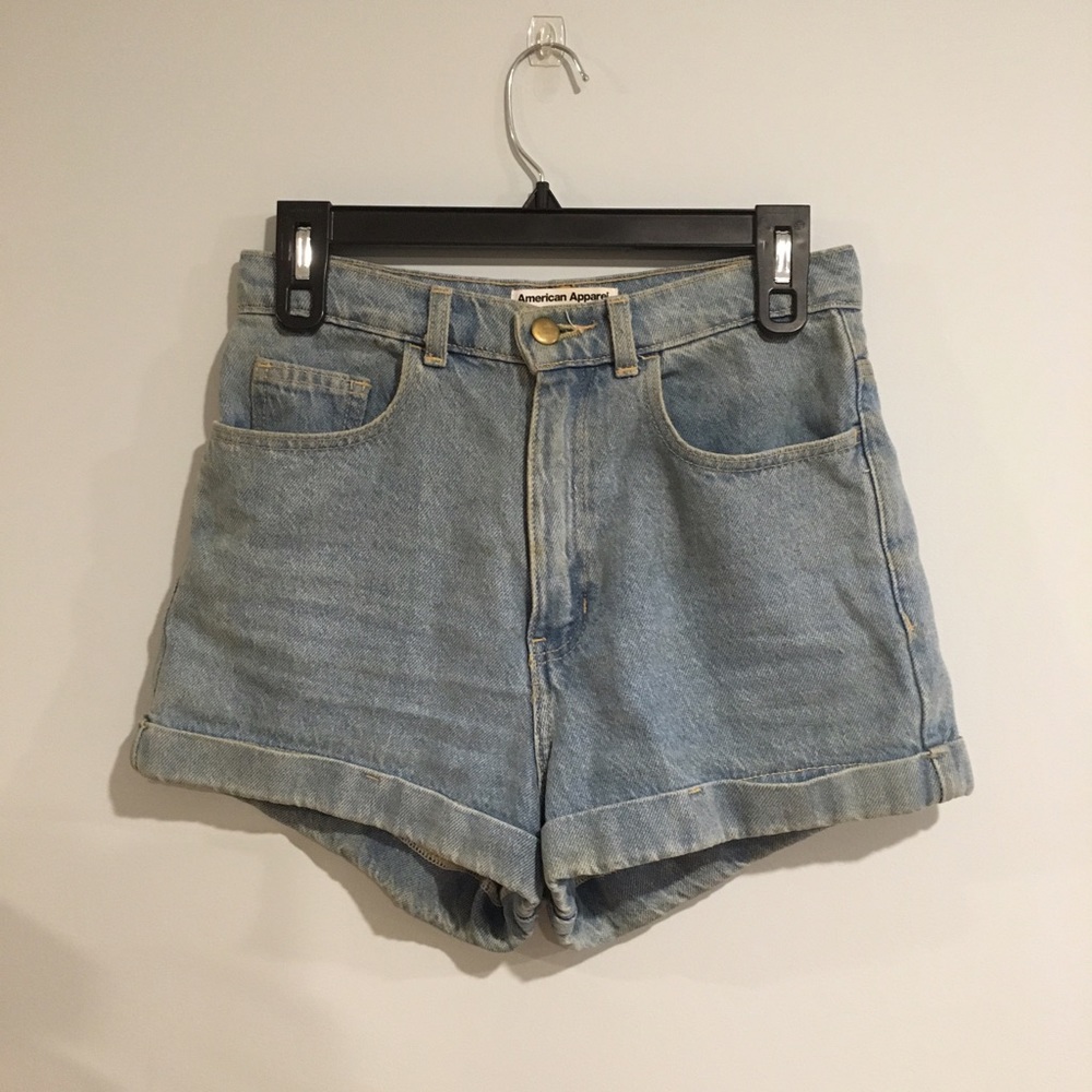 American Apparel High Waisted Shorts