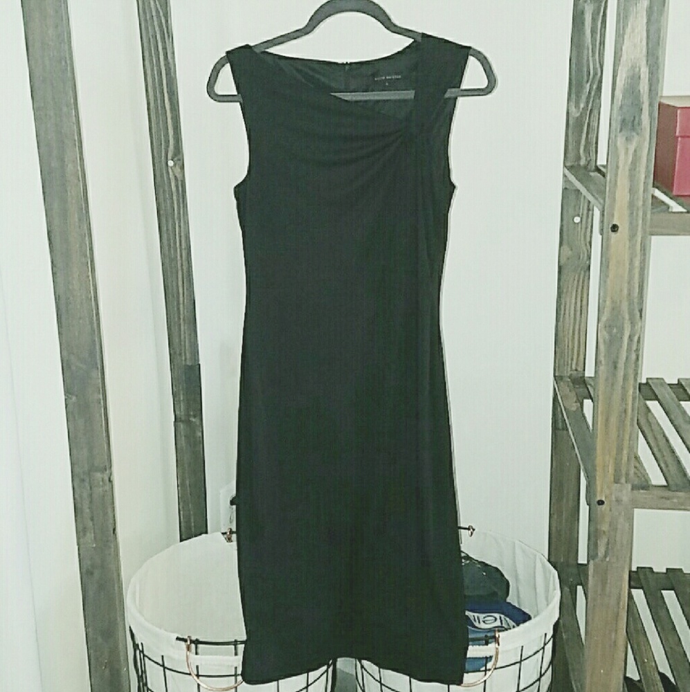 Black cocktail dress