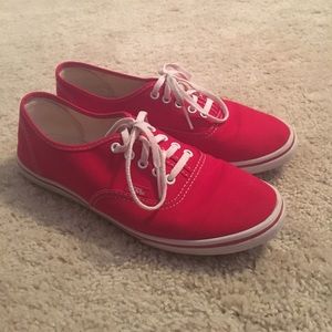 Red Vans