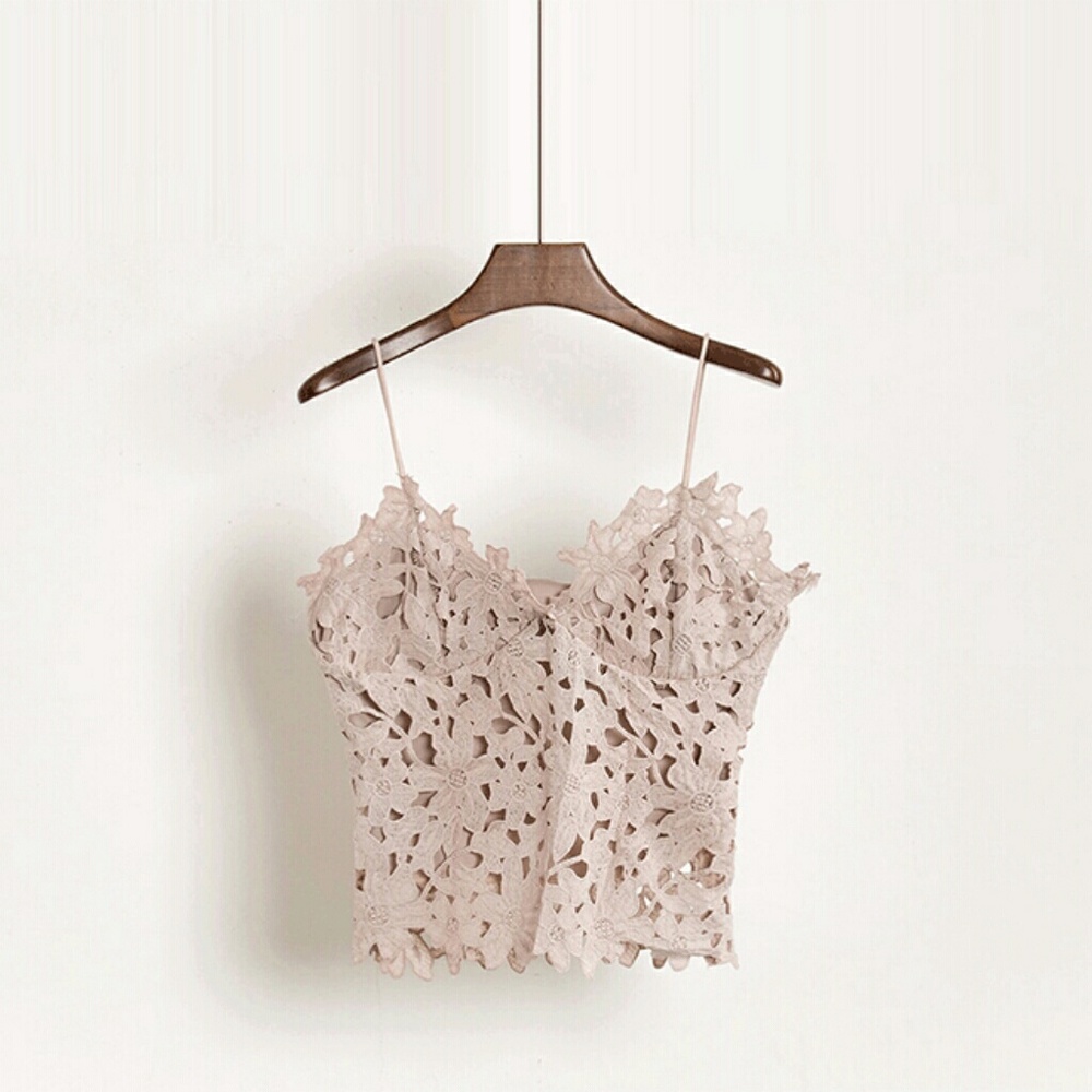 Nude Lace Camisole