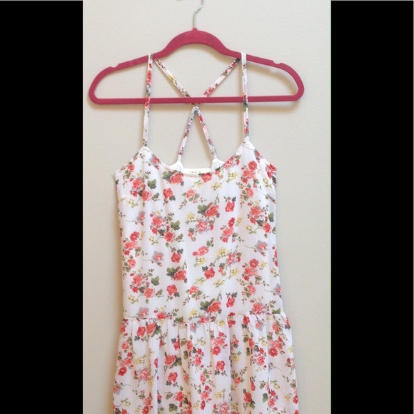 ✨HP✨Floral Drop Waist Dress - Picture 3 of 3