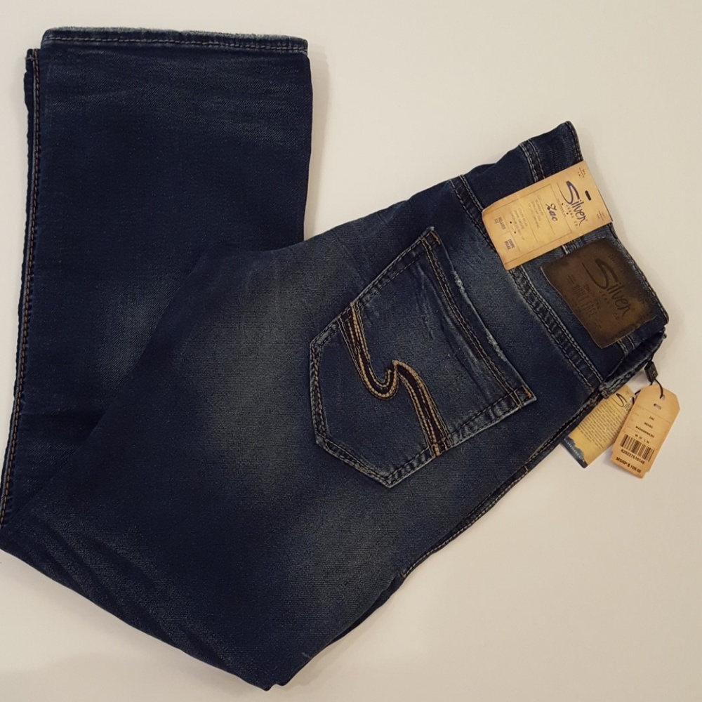 Men's Zac Silver Jeans relaxed