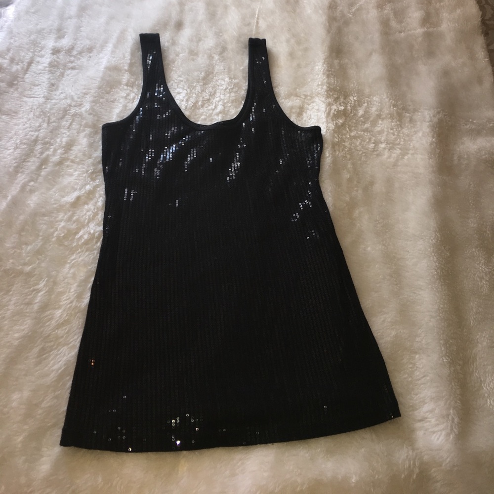 Sequin tank top