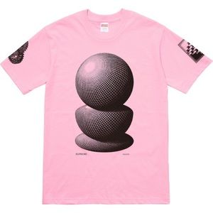 Authentic Supreme M.C. Escher Three Spheres Tee