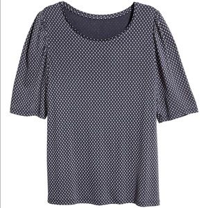 H&M puffy sleeve top