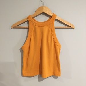 Truly Madly Deeply Cropped High Neck Tank Top
