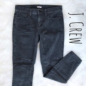 J. Crew Toothpick Corduroy Skinny Jeans Pants