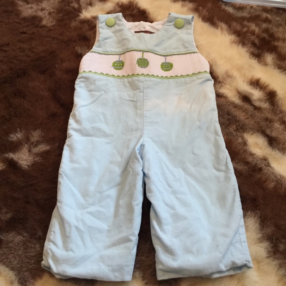 Christmas Longalls Smocked