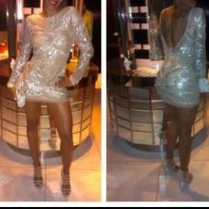 Sequins Nude dress