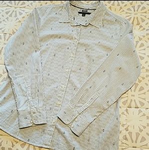 Tommy Hilfiger Button down shirt/blouse size XL