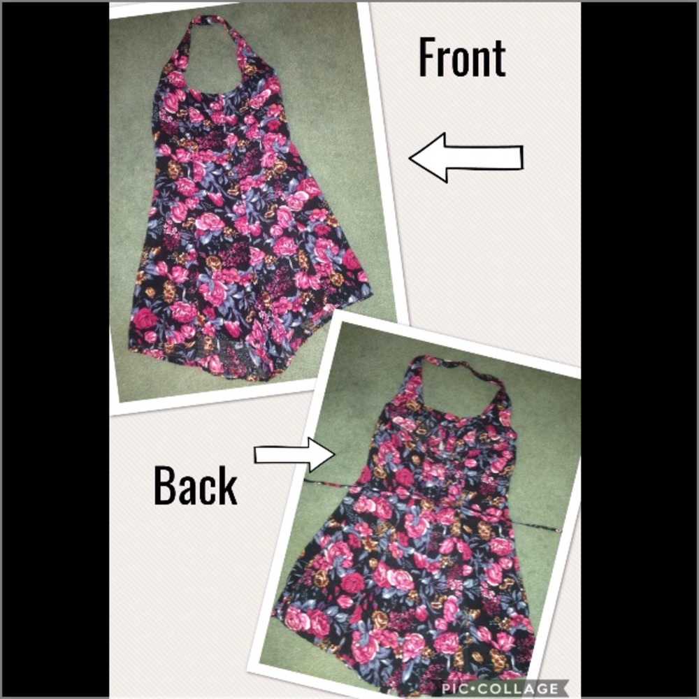 ❤️Beautiful Vintage Floral Romper - Picture 3 of 4
