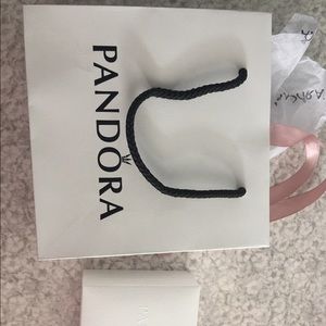 Pandora box and bag with ribbon