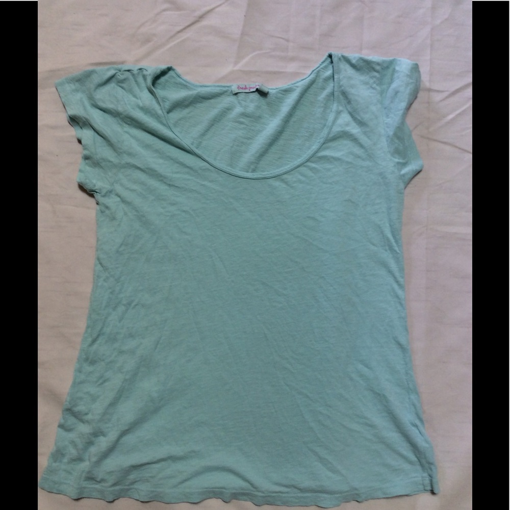 Fresh Produce small blue cap sleeve t shirt