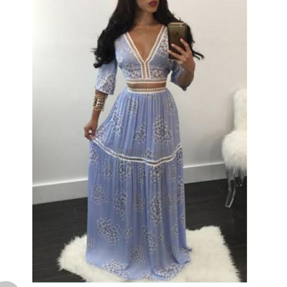 Two piece skirt and top