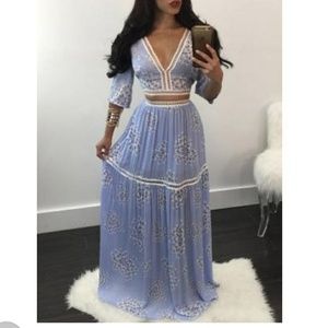 Two piece skirt and top