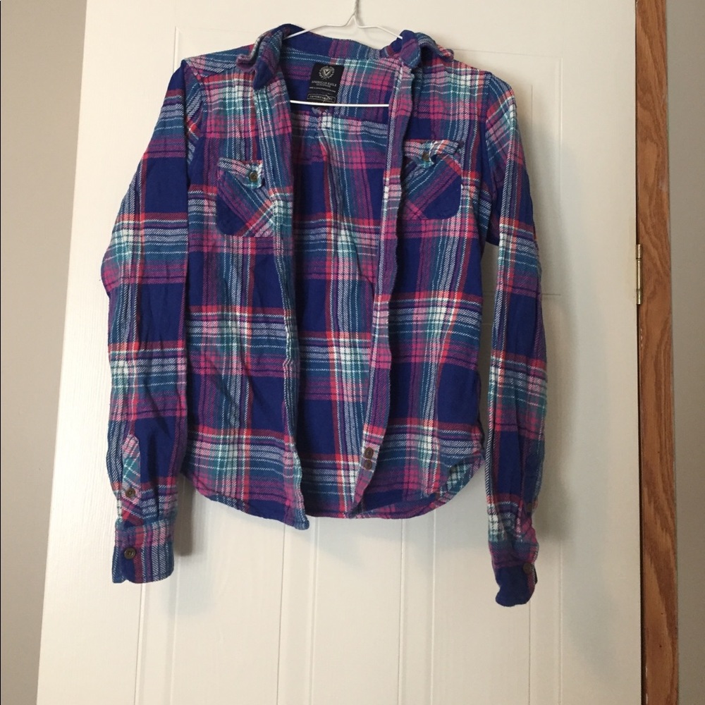 XS American Eagle flannel