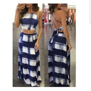 Two piece skirt set