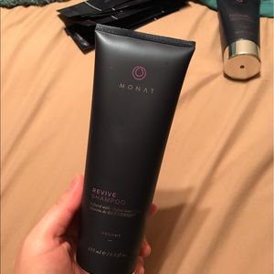 Monat REVIVE shampoo - used; more than half left