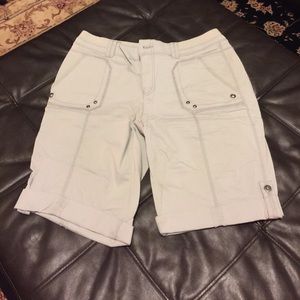 Cargo Shorts - Size 10 Stone Gray
