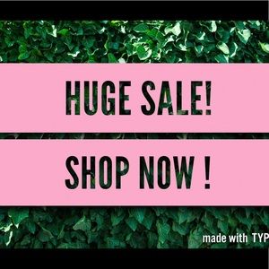 Huge sale !!!! Shop Now !!!