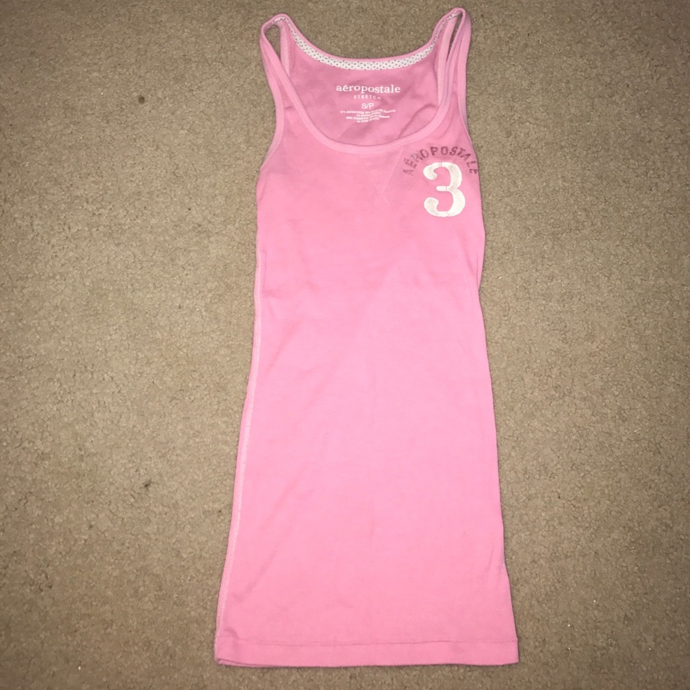 Pink tank top