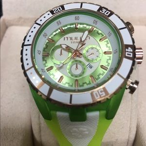 New lime green Mulco watch