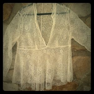 Lacey top