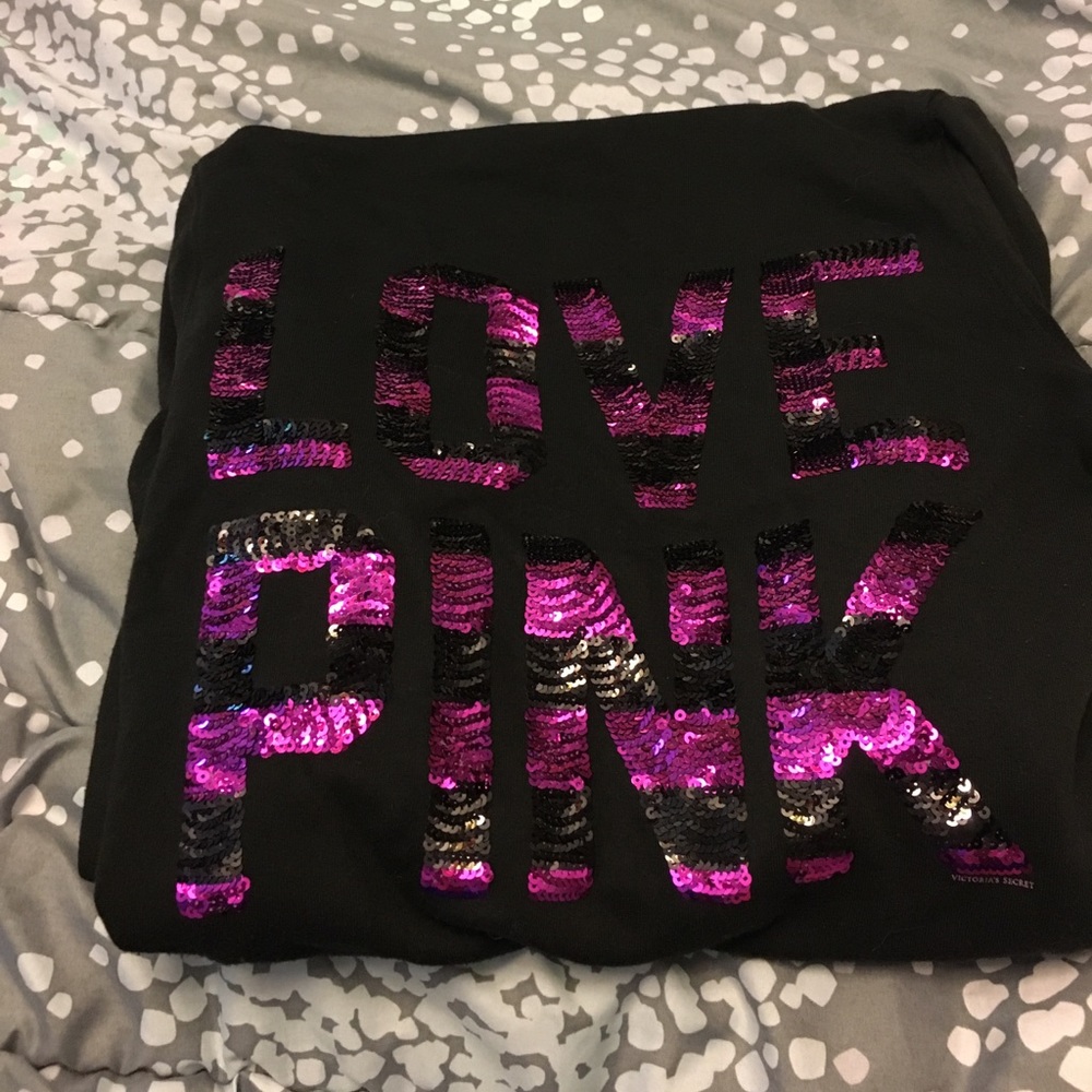 Black Victoria Secret hoodie