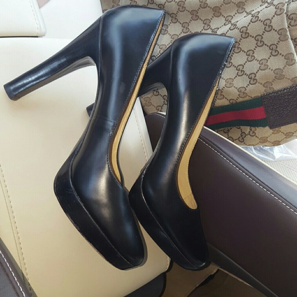 MICHAEL Michael Kors Shoes - Michael Kors Black Heels (Pumps) Slight Platform