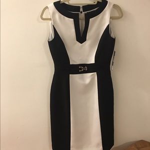 Black and White Professional Dress