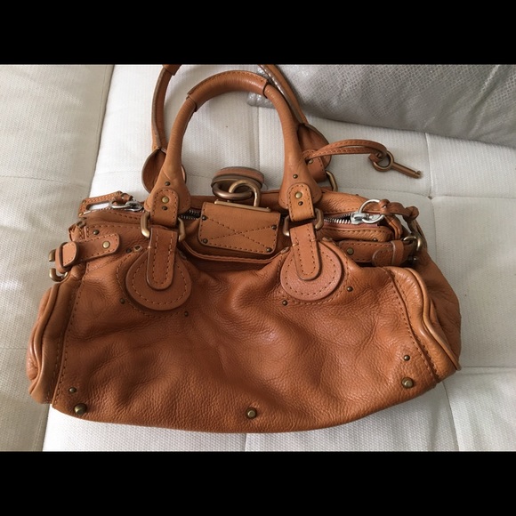 Chloe handbag with lock and key - Picture 4 of 4