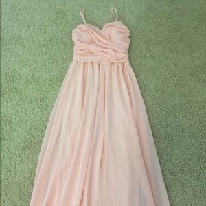Gorgeous, summery bridesmaid dress