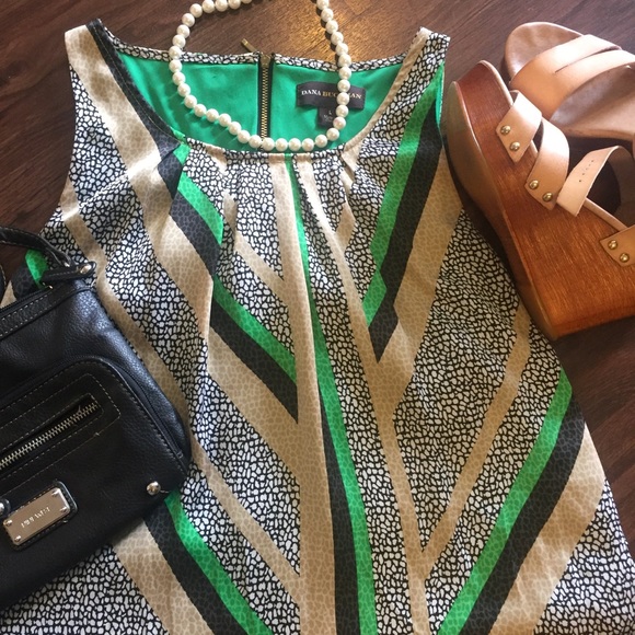 Multi-colored sheath dress - Picture 2 of 4