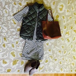 J. Crew quilted vest