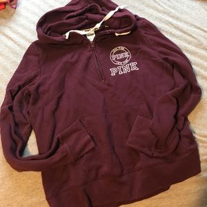 Pink hoodie