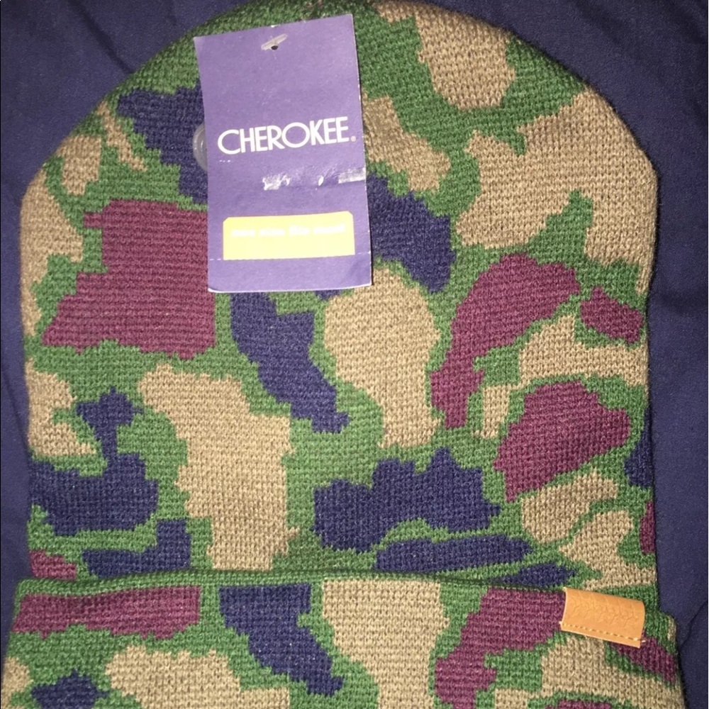 New camouflage beanie winter hat