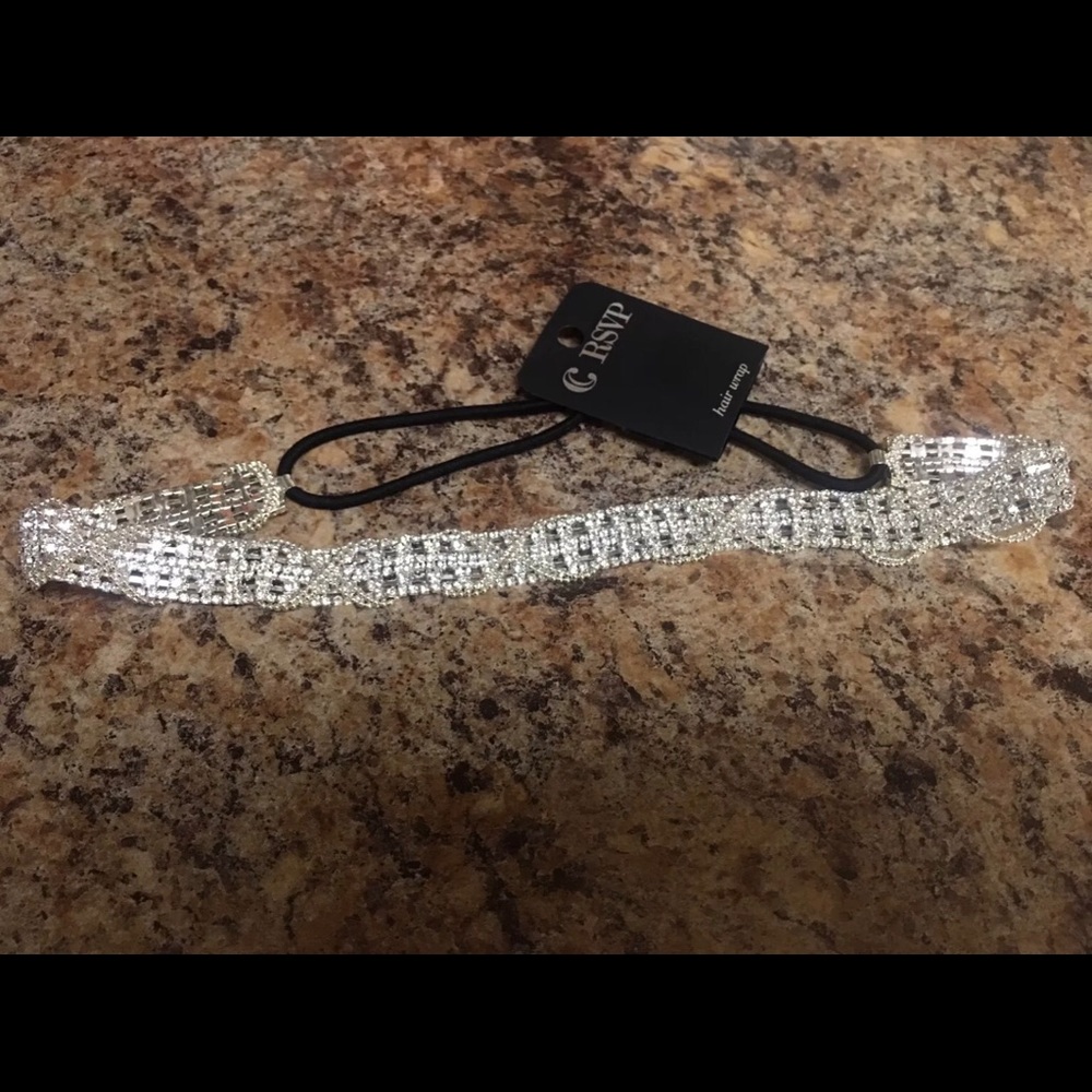 Sparkly Hair Wrap Piece