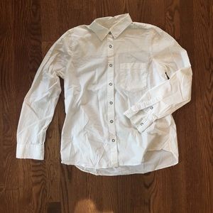Madewell Tops - Madewell Essential White Boyshirt Madewell Tops - Madewell Essential White Boyshirt